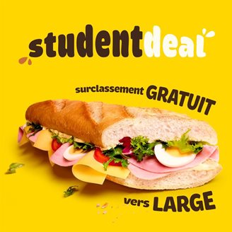 Deal étudiant: Manger plus, dépenser moins 