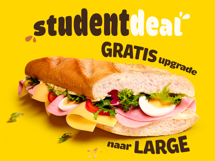 Deal voor studenten bij Panos