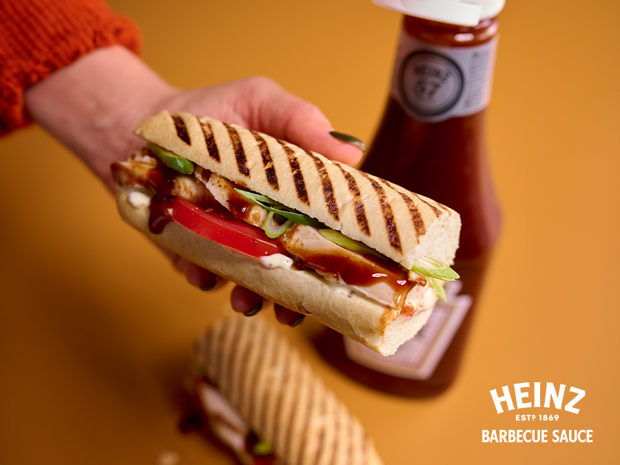 Panini chicken BBQ Panos