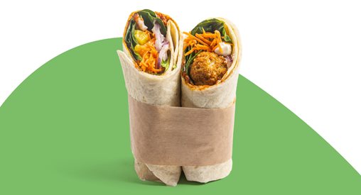 Wrap falafel mangue - Wrap falafel mangue