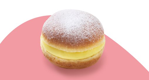 Boule de Berlin crème - Boule de Berlin crème