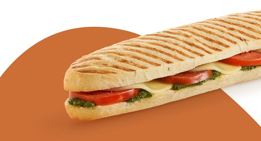 Panini caprese - Blanc