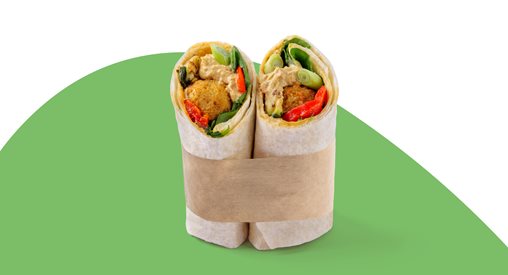 Wrap falafel mango