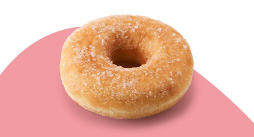 Donut met suiker - Donut met suiker