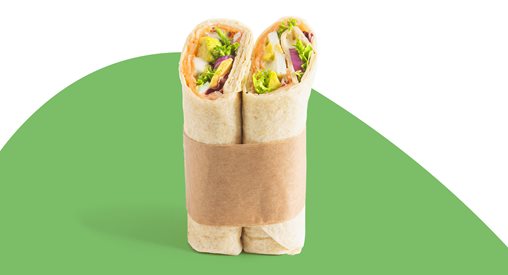 Wrap saumon avocat - Wrap saumon avocat